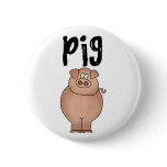 Pig Farm Animal buttons