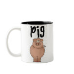 Pig Farm Animal mugs