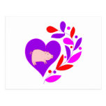 Pig Heart Post Cards