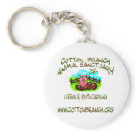 pig in puddle keychain
