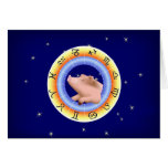 Pig In Zodiac Wheel cards