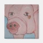 pig it fridge magnet