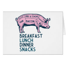 Pig, It's All Good! Greeting Cards