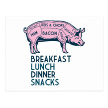 Pig, It's All Good! Postcard