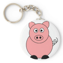 Pig Keychain