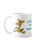 Pig Lipstick Better Donkey No Brain Mug
