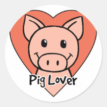 Pig Lover Stickers