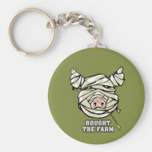Pig Mummy Keychain