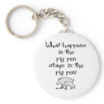 Pig Pen keychains