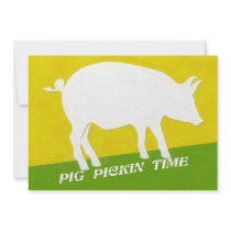 PIG PICKIN TIME