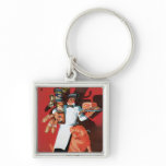 Pig Pork Ham Le Lyonnais Vintage Food Ad Art keychains