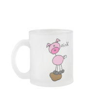 Pig Says Oink T-shirts and Gifts Mugs