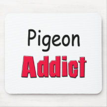 Pigeon Addict Mouse Mats