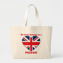 Pigeon Canvas Bags