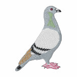 Pigeon embroidered shirts
