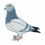 Pigeon Embroidery Art Design embroidered shirts