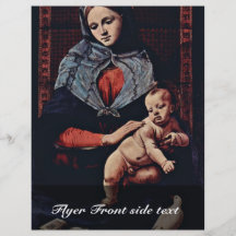 Pigeon Lady By Piero Di Cosimo (Best Quality) Flyers