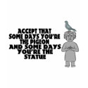 Pigeon Or Statue t-shirts