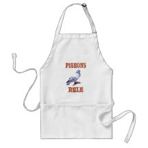 Pigeons Rule Aprons