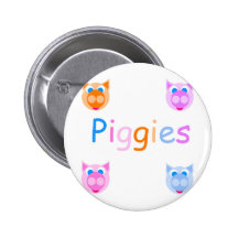piggies pinback button