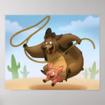 Piggy-Back Poster posters