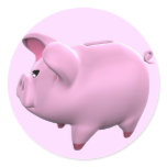 Piggy Bank Toon Sticker