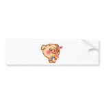 Piggy in Love bumper stickers