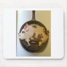 Piggy Pan Mouse Pad