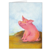 Piggy Pinkles / Notecards