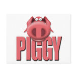 piggy postcards