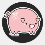 Piggy sticker