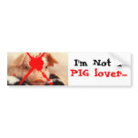 Piglet bumper stickers