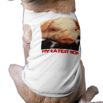 Piglet Dog T Shirt