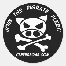 Pigrate Flag Sticker