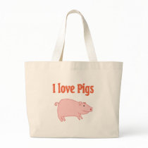 Pigs Canvas Bag