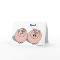 Pigs Feelling Blaaagh! cards