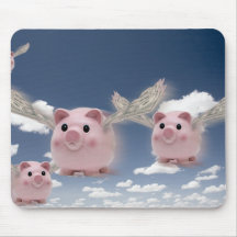 Pigs Fly Mousemat