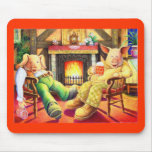 Pigs In Pub Mousepad