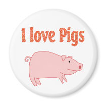 Pigs Refrigerator Magnets