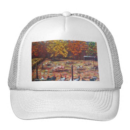 Pigs & Roosters Hat