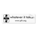 PIH Bumper Sticker bumper stickers
