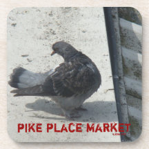 Pike Place Market  Pigeon Coaster