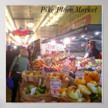 Pike Place Market Poster