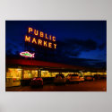 Pike Place Market, Seattle posters
