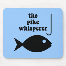 pike whisperer fishing mousemats
