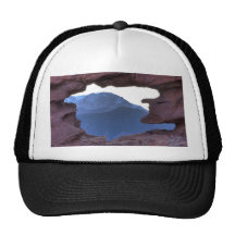 Pikes Peak Framed by Sandstone Hole Mesh Hat