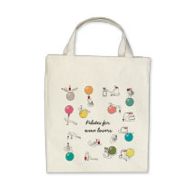 Pilates for wine lovers bag