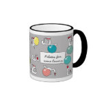 Pilates for Winelovers Mug, grey