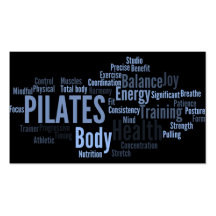 PILATES Instructor Business Card
