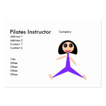 Pilates Instructor business cards